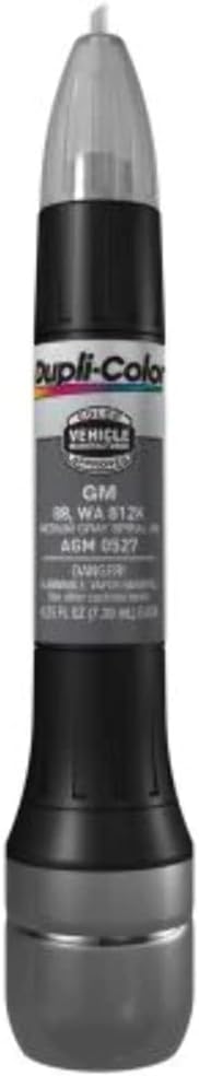 Dupli-Color AGM0527 Scratch Fix All-In-1 Exact-Match Automotive Touch-Up Paint – General Motors Medium Gray Spiral – 0.25 oz. Paint Pen