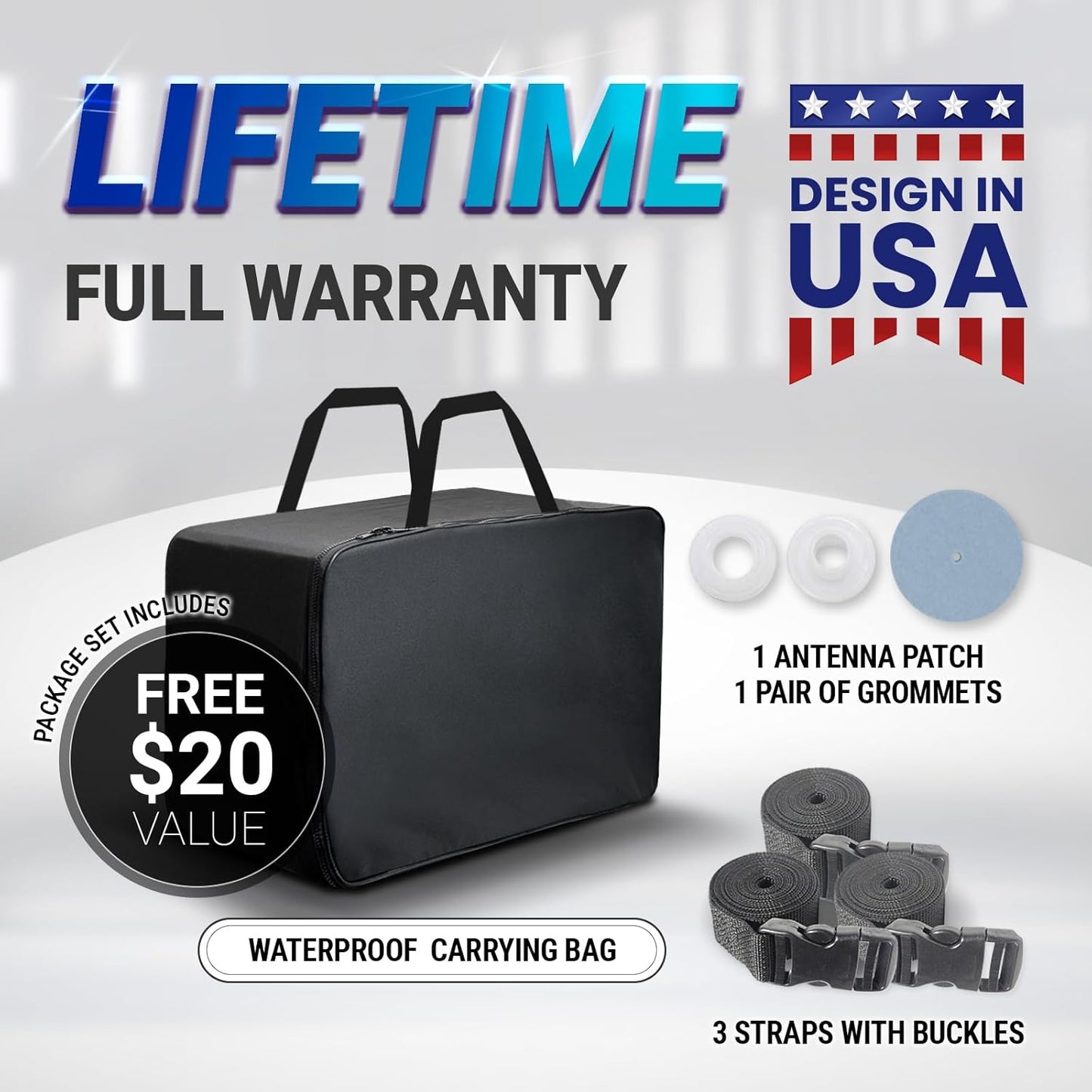 iCarCover Custom SUV Cover for Pontiac Trans AM (1998-2002) Waterproof All-Weather Rain Snow UV Sun Protector Full Exterior Indoor Outdoor Car Cover (Stripe - Gray/Black)
