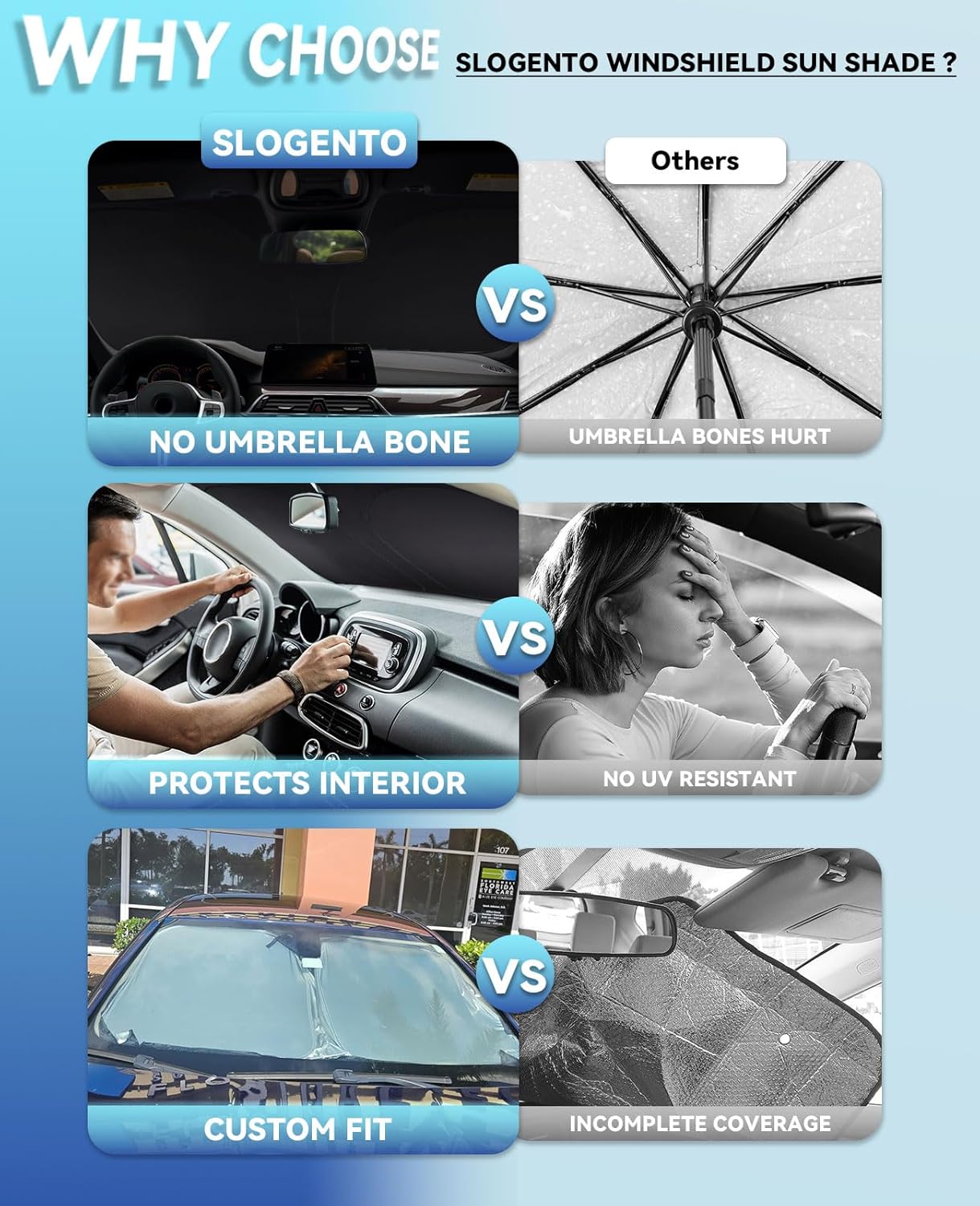 Sunshade Sun Shade for 2015-2024 2025 2026 Chevrolet Chevy Colorado Windshield Cover, Custom Fit Colorado Pickup Truck Foldable Front Window Shield Sun Visor Protector Car Accessorie Block UV Ray