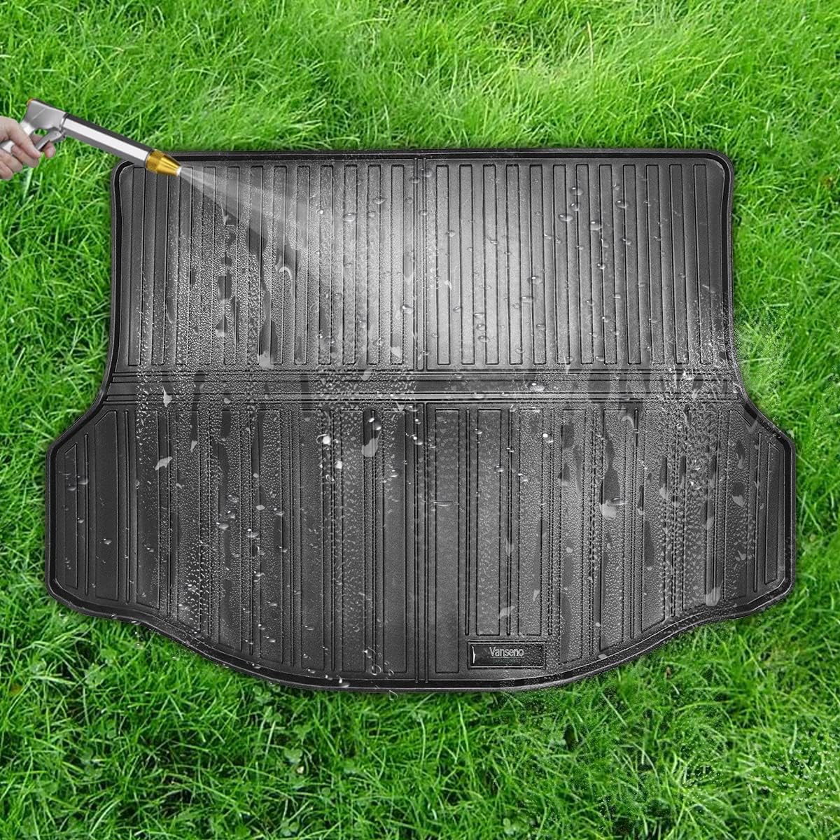 Vanseno Compatible for 2013 2014 2015 2016 2017 2018 Toyota Rav4 Floor Mats & Cargo Liners Trunk Mats All-Weather Rubber Protection Mat for 2013-2018 rav4 Accessories