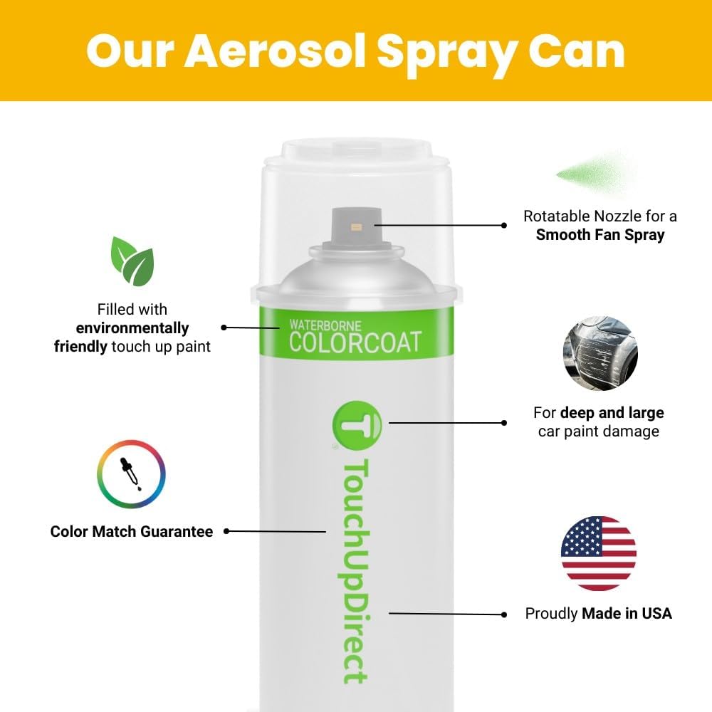 TouchUpDirect 1L7 Underground Compatible with Toyota Exact Match Touch Up Paint Aerosol - Essential Kit