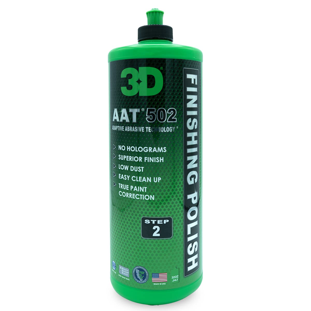 3D GLW Series Headlight Restore – 2-Step Kit Removes Oxidation, Scratches & Yellowing | UV Protection for Clear Headlights & Safer Driving | USA Made - 32 oz