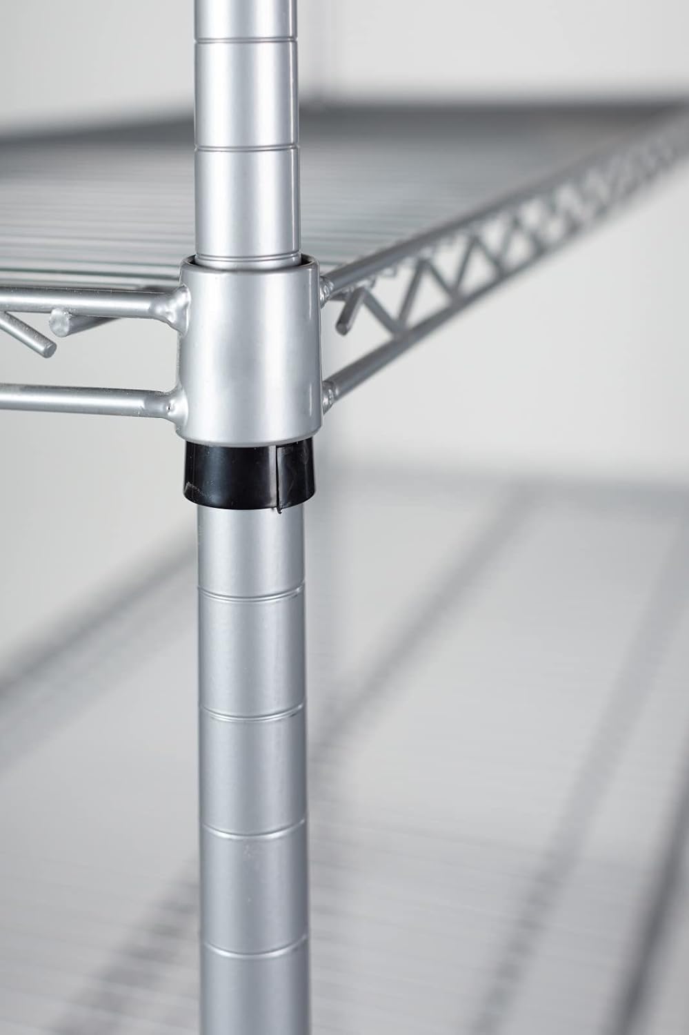 Omega 24" Deep x 48" Wide x 96" High 3 Tier Gray Starter Shelving Unit
