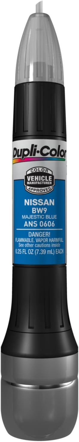 Dupli-Color ANS0606 Scratch Fix All-In-1 Exact-Match Automotive Touch-Up Paint – Nissan Majestic Blue – 0.25 oz. Paint Pen, 0.5 Fl Oz (Pack of 1)