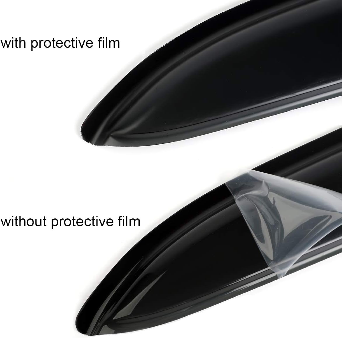 94205 Original Side Window Wind Deflector,4pc Outside Mount Style Nice Sun Rain Guards Set,Window Visors fit for 2019-2022 Nissan Altima Sedan