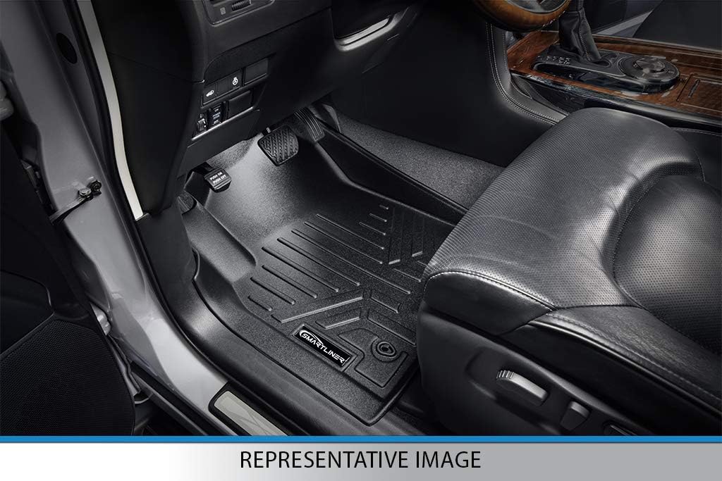 SMARTLINER All Weather Custom Fit Floor Mats 2 Row Liner Set Compatible with 2023-2025 BMW X1 (28i) (M35i)