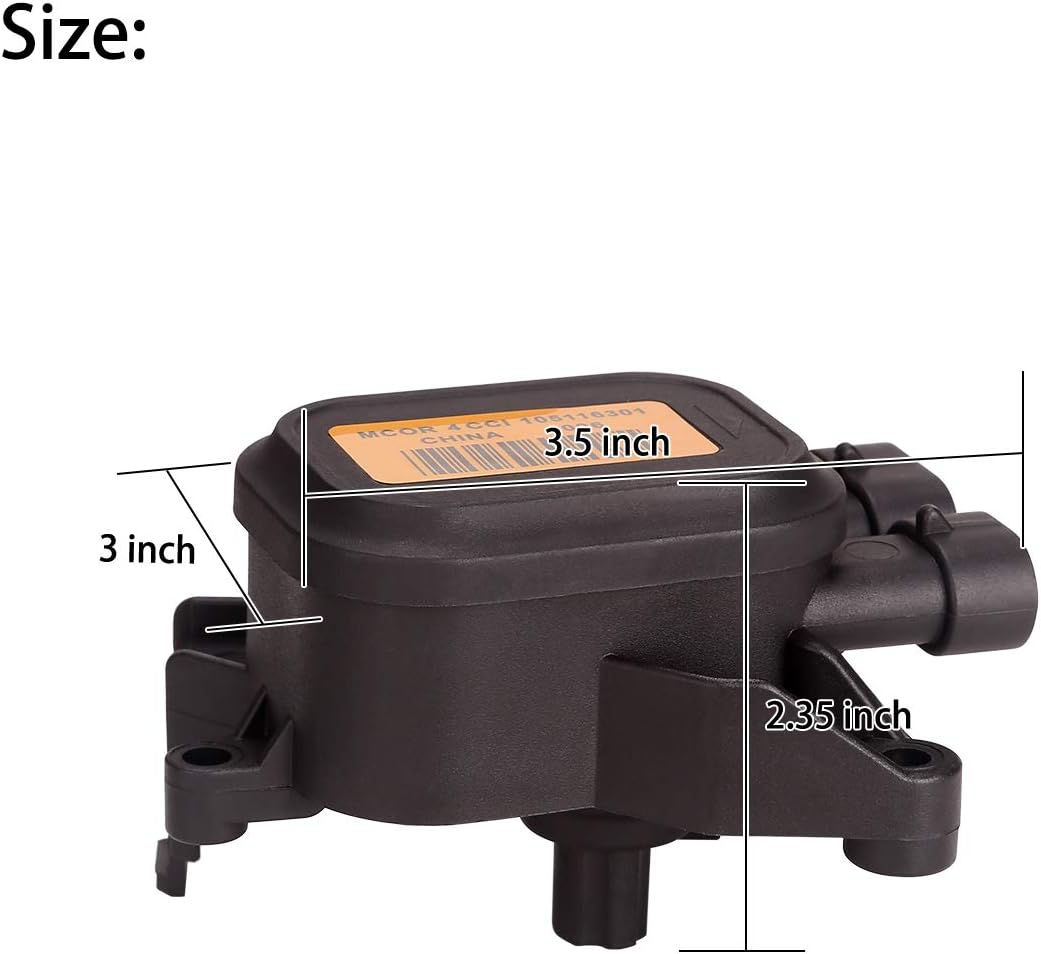 10L0L MCOR 4 Throttle Potentiometer for Club Car DS & Precedent 2012-up Golf Cart, Replaces OEM# 105116301, 103850401(MCOR 3)