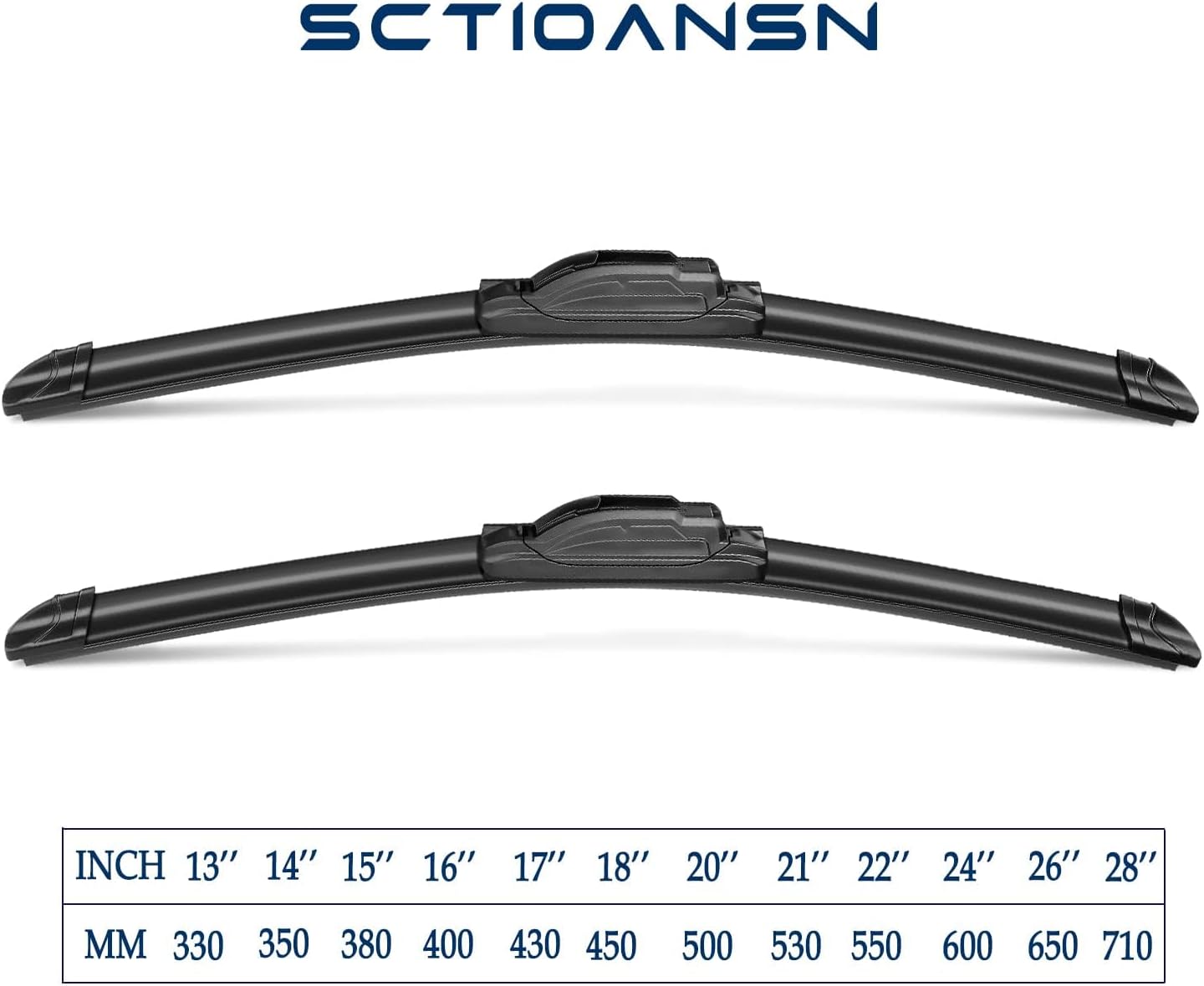 3 Wipers Set for Ford Escape Mercury Mariner 2005-2007, Windshield Wiper Blades Original Equipment Replacement Front and Rear- 20"/18"/10T" (Pack of 3) J- HOOK