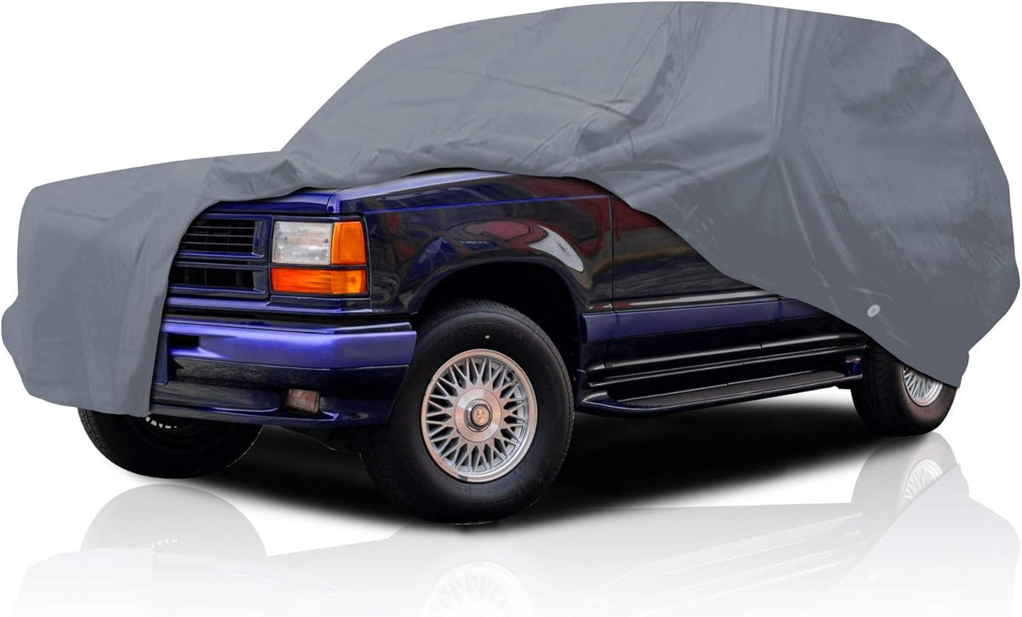 Supreme Full Car Cover - Semi Custom Fit for K5 Blazer 1973-1991 SUV 2-Door | All-Weather Protection: Waterproof, Dustproof, Windproof, UV-Resistant | Includes Accessories