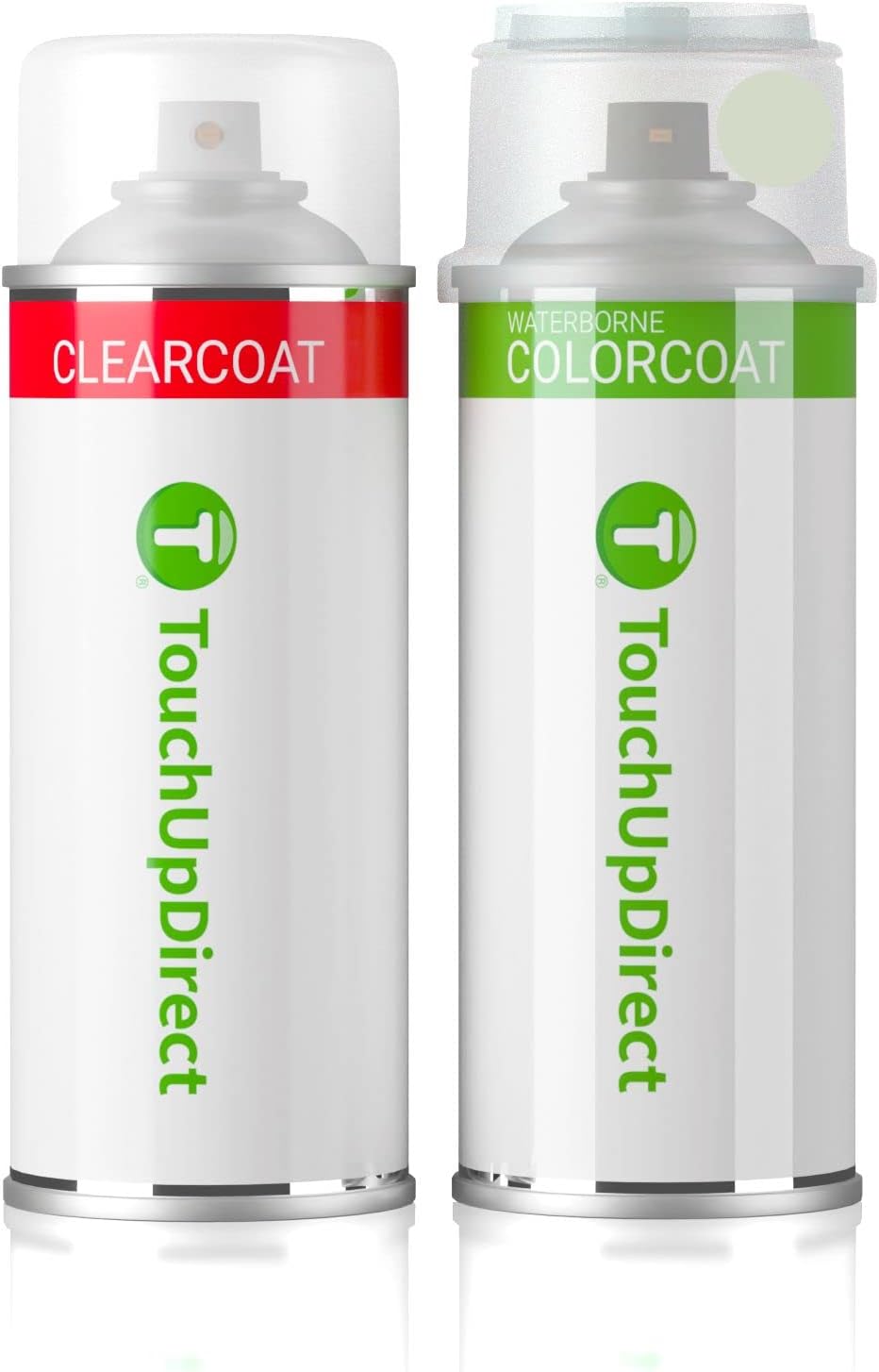TouchUpDirect 1C0 Silver/Milienium Silver Metallic for Toyota Exact Match Touch Up Paint Aerosol - Essential Package