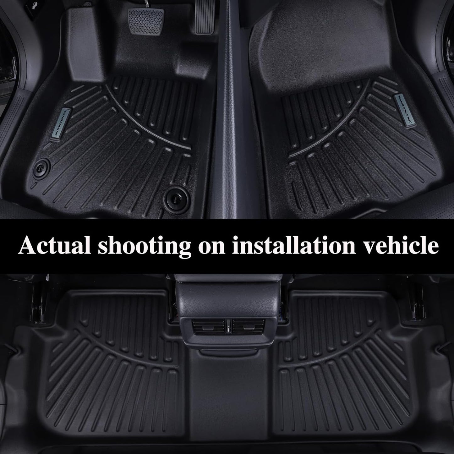 All-Weather Floor Mats & Cargo Liner | Custom Fit for 2026 Honda Passport | TPE Material, Anti-Slip Protection Floor Mats ﻿