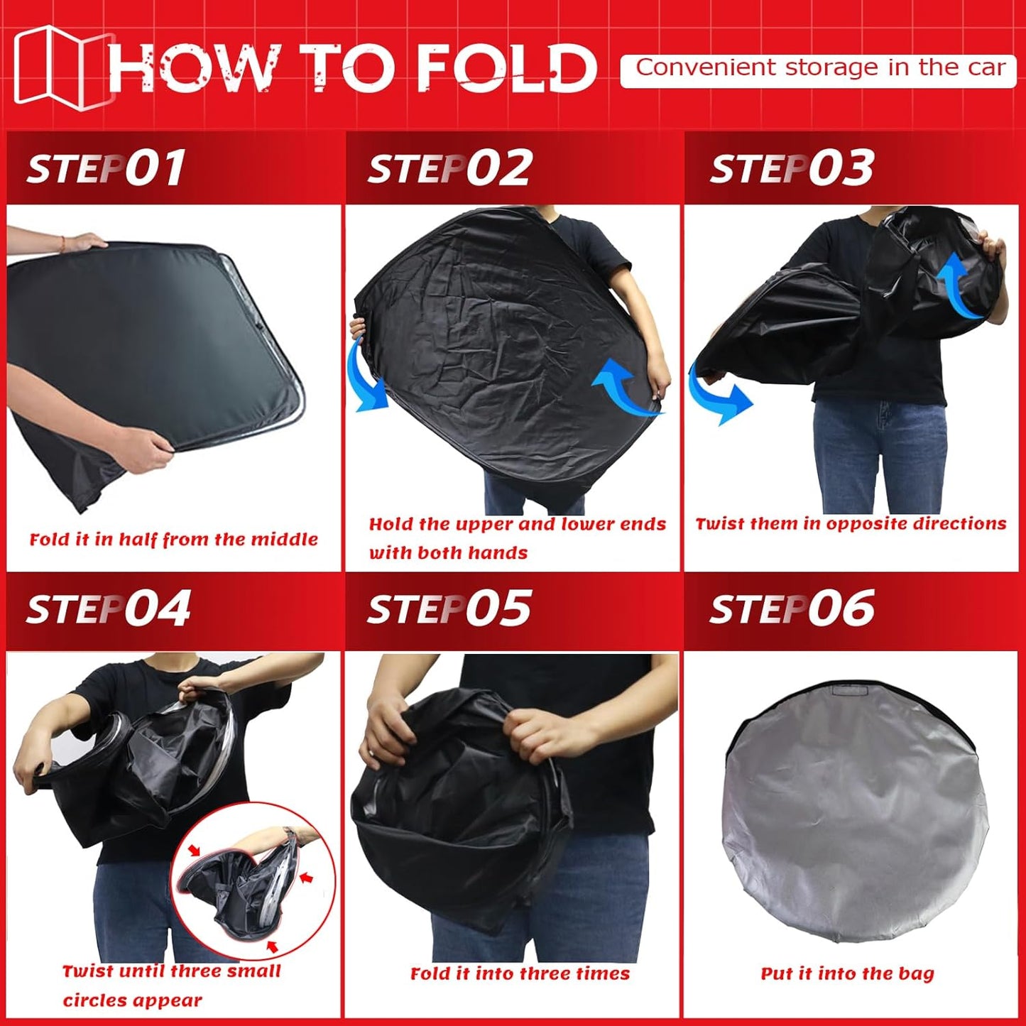KAYZT Windshield Sun Shade for 2023-2025 2026 Kia Sportage NQ5 Foldable Sunshade Front Window Custom Fit Car Accessories