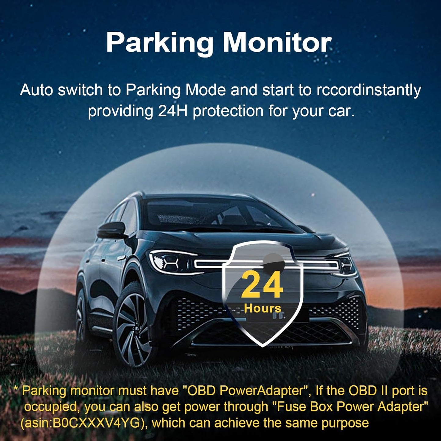 Front 4K & Rear 1080P Dash Cam Custom fit for GMC Yukon, Yukon XL 2015 2016 2017 2018 2019 2020(Model D), Model D & Model C Have Same Models Years but Vehicle Sensor Cover are Different
