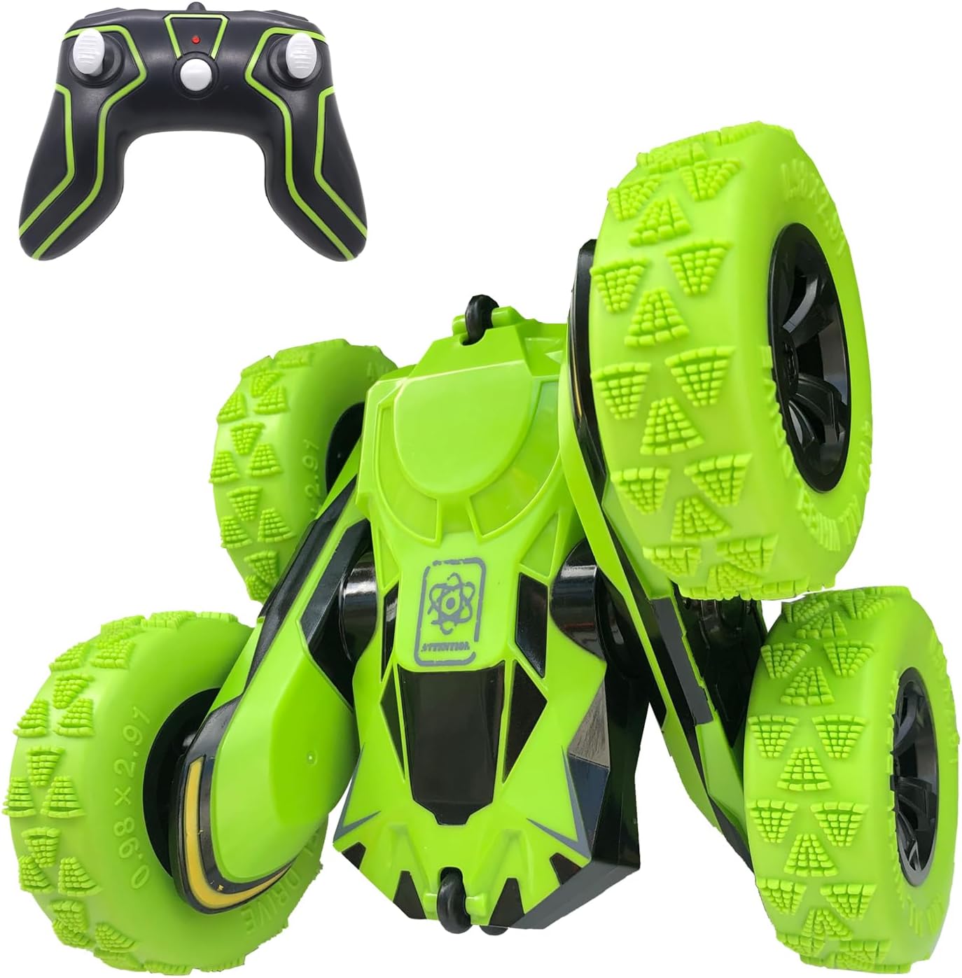 Threeking Double-Sided Driving Rc Stunt Car Toys Remote Control Cars 360-degree Flips Rotating Gifts Presents for Kids Boys/Girls Ages 6+