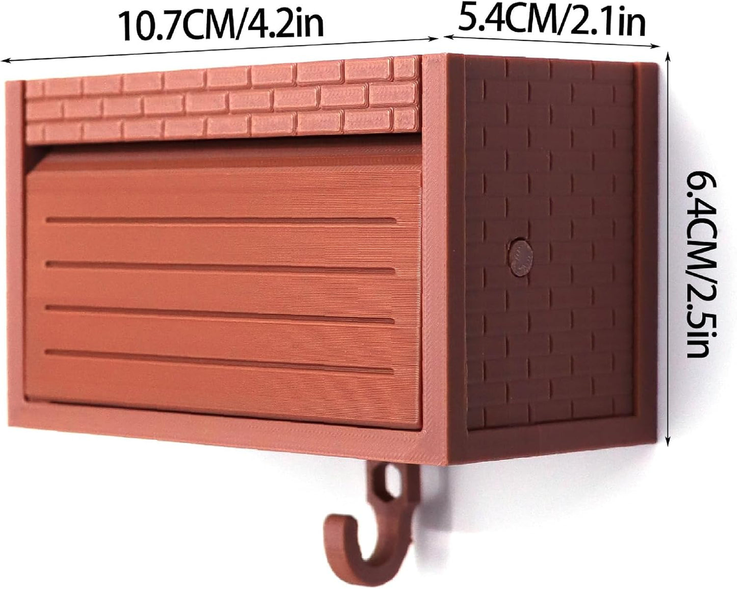 Wall-Mounted Car Display Key Holder, Decorative Garage Model Design, Multiple Colors（No Car） (Stripe-Red（No Car）)