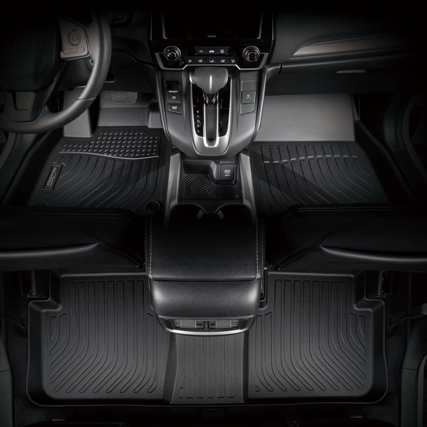 Binmotor-Floor Mats & Cargo Liner Set for Toyota Corolla 2014-2019(Only Sedan), Corolla Cargo Mat Trunk Mat, TPE All Weather Car Floor Mat for Toyota Corolla Trunk Liner Floor Liners Accrssories Mats