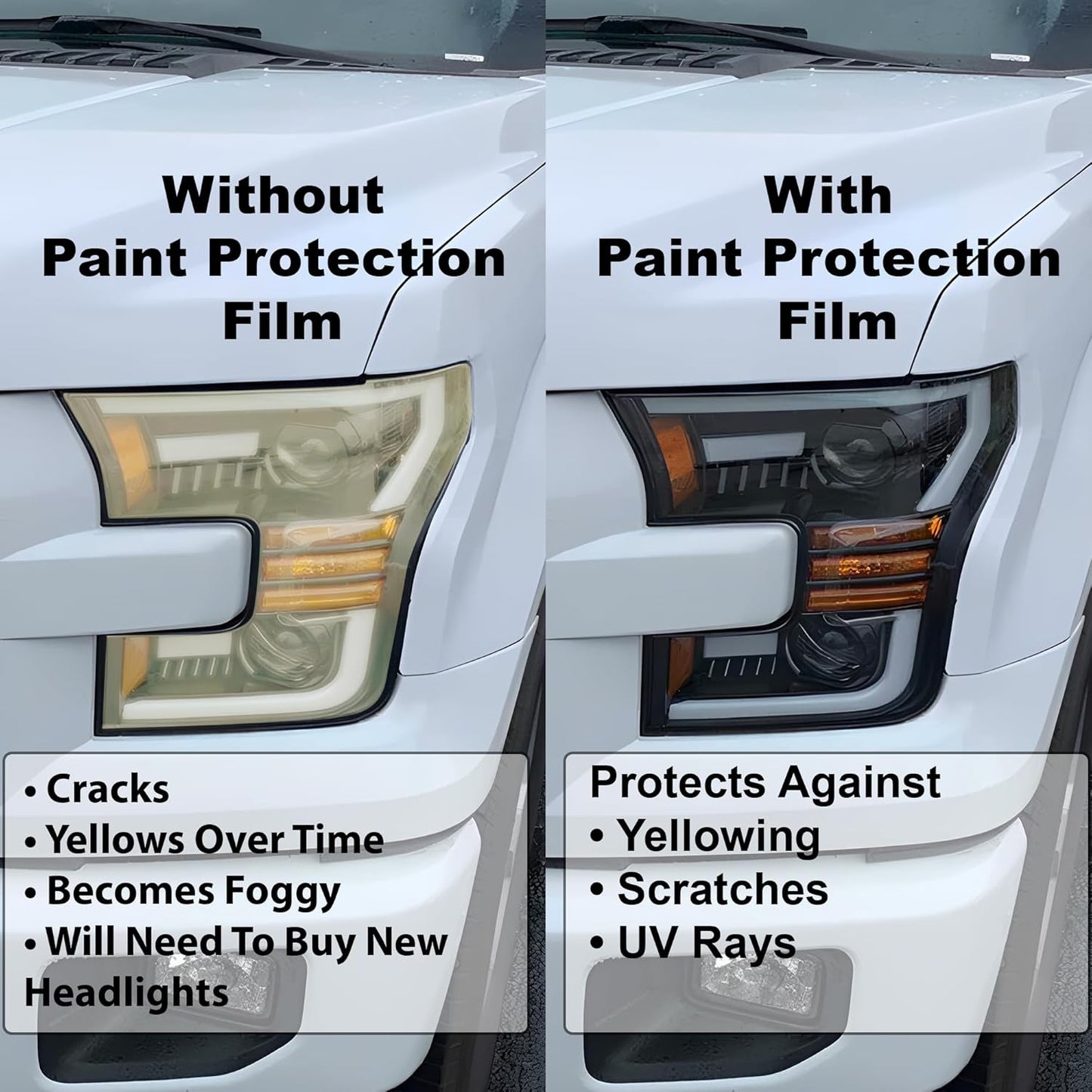 BOGAR TECH DESIGNS Precut for Hyundai Sonata 2024-2025 Full Headlight Taillight PPF Kit, Clear Bra