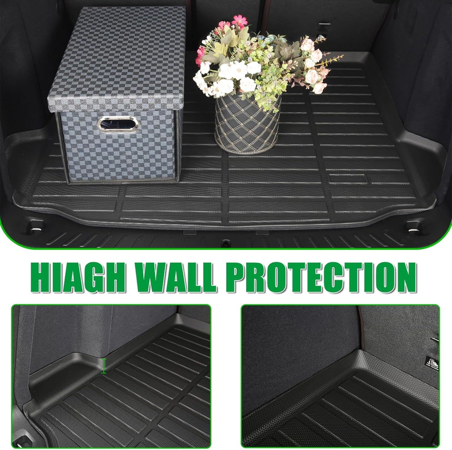 for Cadillac XT5 Floor Mats 2025 2017-2024,Car Mats for Cadillac XT5 All Weather Floor Mats Cargo Liner Accessories 2017-2025