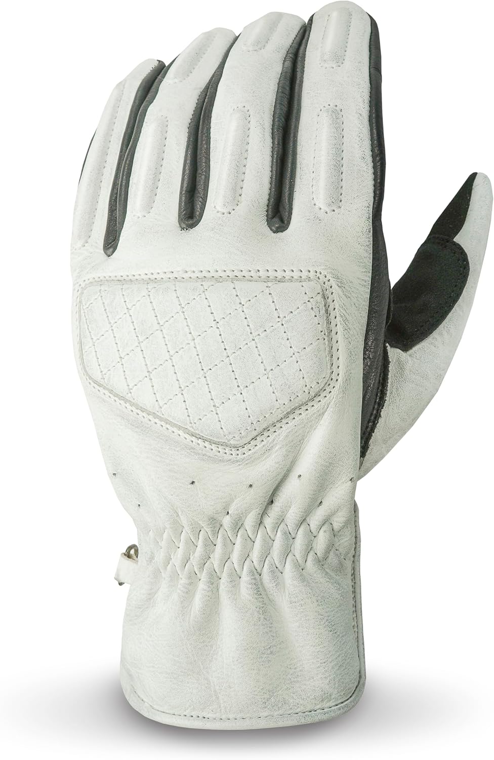 Leather Motorcycle Gloves with Adjustable Fitting Bike Riding Gloves for Riders