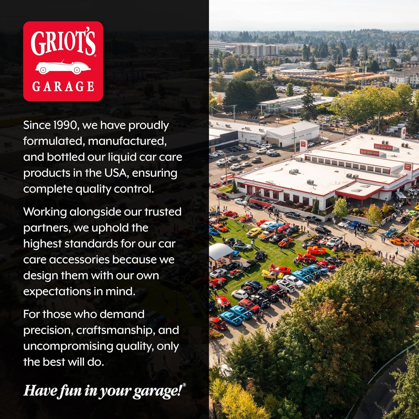 Griot's Garage BOSS Foaming Surface Wash for Car Cleaning and Detailing, Compatible with the BOSS Foam Cannon Auto-Mix System, One Gallon